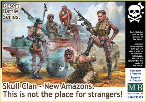 Go to product MASTER BOX 35199 - 1:35 Skull Clan - New Amazons. This is not the place for strangers