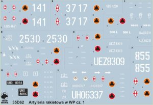 TORO MODEL 35D62 - 1:35 Rocket Artillery in the Polish Army vol.1