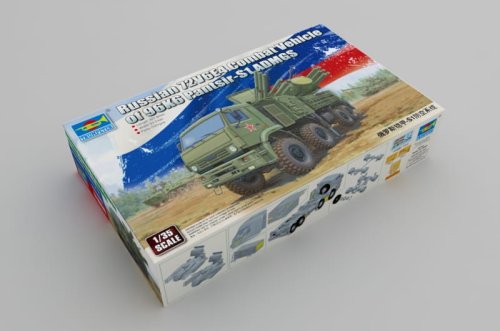 Go to product TRUMPETER 01060 - 1:35 Russian 72V6E4 Combat Vehicle of 96K6 Pantsir -S1 ADMGS