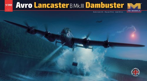 Go to product HK MODELS 01E11 - 1:32 Avro Lancaster B Mk.III Dambuster