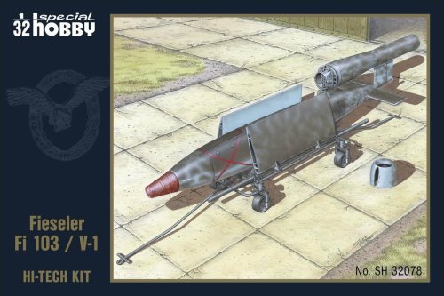 Go to product SPECIAL HOBBY 32078 - 1:32 Fieseler Fi 103 / V-1 Hi-Tech Kit