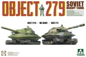 TAKOM 5005 - 1:72 Object 279 Soviet Heavy Tank + NBC Soldier