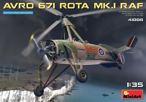 Go to product MINIART 41008 - 1:35  Avro 671 Rota Mk.I RAF