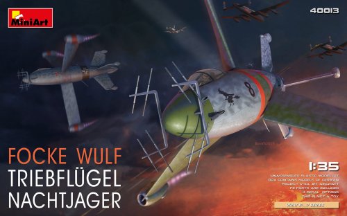 Go to product MINIART 40013 - 1:35 Focke Wulf Triebflugel Nachtjager