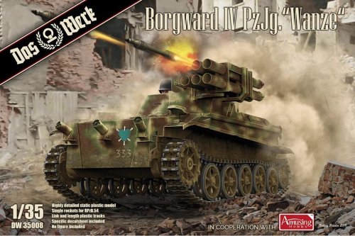 Go to product DAS WERK DW35008 - 1:35 Borgward IV PzJg. Wanze