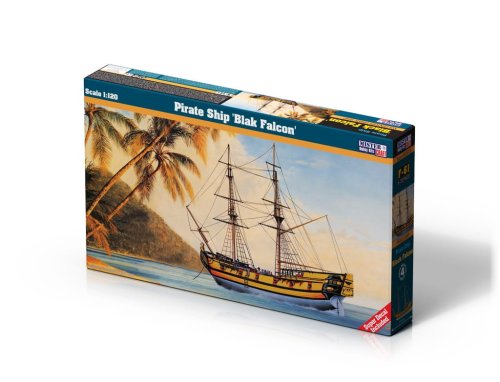 Go to product MISTERCRAFT F61 - 1:120 Pirate Ship Black Falcon