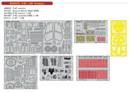 Go to product EDUARD BIG49231 - 1:48 F-4C