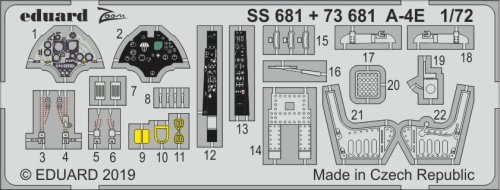 Go to product EDUARD SS681 - 1:72 A-4E