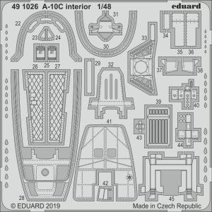 EDUARD 491026 - 1:48 A-10C interior