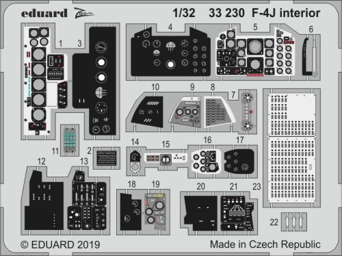 Go to product EDUARD 33230 - 1:32 F-4J interior