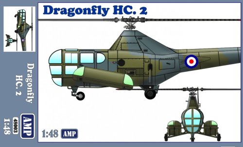 Go to product AMP 48003 - 1:48 Westland Dragonfly HC.2