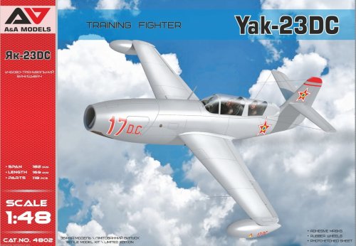 Go to product A&A MODELS 4802 - 1:48 Yak -23DC