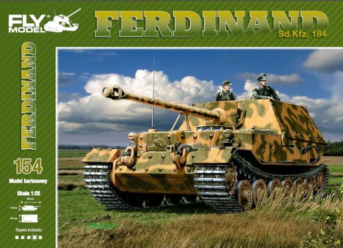 Go to product GOMIX FLY MODEL 154 - 1:25 Sd.Kfz.184 Fedinand