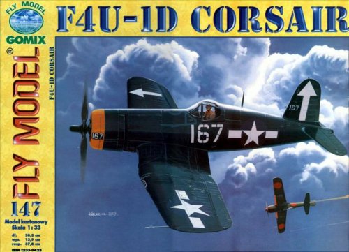 Go to product GOMIX FLY MODEL 147 - 1:33 F4U-1D Corsair