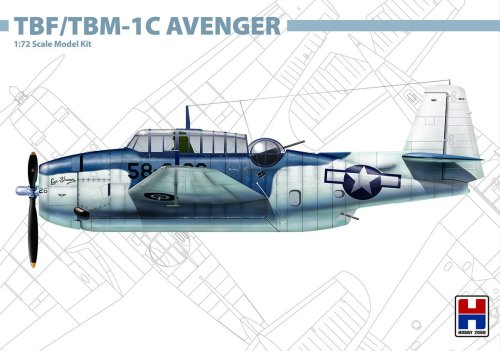 Go to product HOBBY 2000 72009 - 1:72 TBF/TBM-1C Avenger
