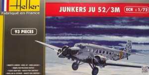 HELLER 80380 - 1:72 Junkers Ju 52 3/M