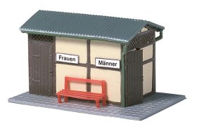 AUHAGEN 11336 H0 - Station toilet