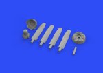 EDUARD 648487 - 1:48 P-51D Hamilton Standard propeller