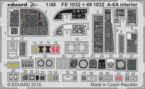 Go to product EDUARD FE1032 - 1:48 A-6A interior