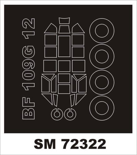 Go to product MONTEX SM72322 - 1:72 Messerschmitt Bf 109G-12