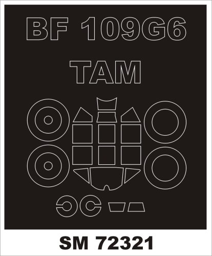 Go to product MONTEX SM72321 - 1:72 Messerschmitt Bf 109G-6