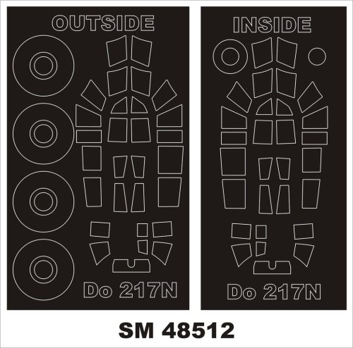 Go to product MONTEX SM48512 - 1:48 Dornier Do-217N
