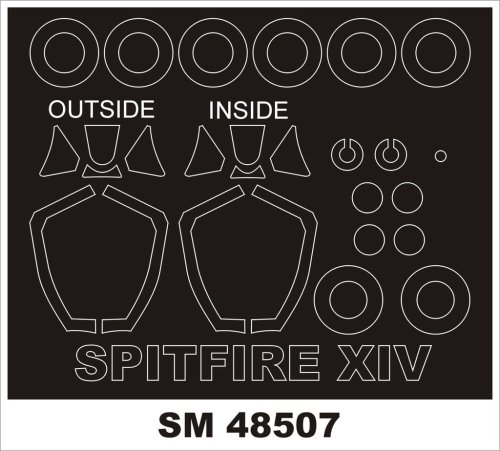 Go to product MONTEX SM48507 - 1:48 Spitfire XIV