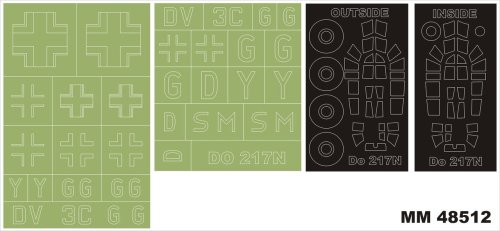 Go to product MONTEX MM48512 - 1:48 Dornier Do-217N-1