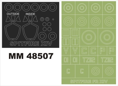 Go to product MONTEX MM48507 - 1:48 Spitfire XIV