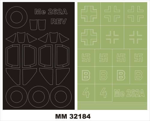 Go to product MONTEX MM32184 - 1:32 Me 262A