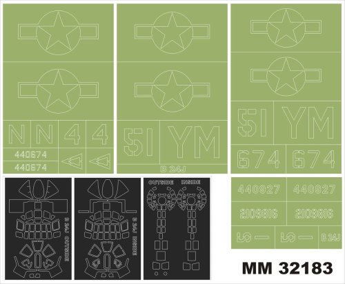 Go to product MONTEX MM32183 - 1:32 B-24J