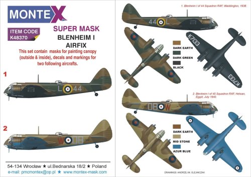 Go to product MONTEX K48370 - 1:48 Blenheim I