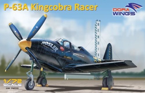 Go to product DORA WINGS DW 72010 - 1:72 Bell P-63A Kingcobra Racer