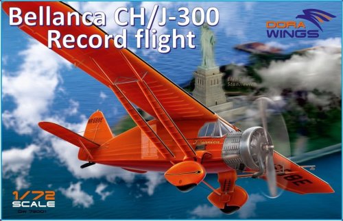 Go to product DORA WINGS DW 72001 - 1:72 Bellanca CH/J-300 Rercord flight