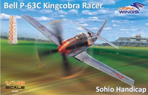 Go to product DORA WINGS DW 48007 - 1:48 Bell P-63C Kingcobra Racer