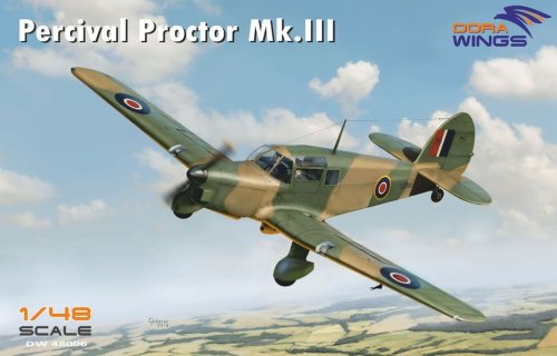 Go to product DORA WINGS DW 48006 - 1:48 Percival Proctor Mk.III