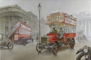RODEN 739 - 1:72 British Type B Bus, LGOC, London, Early 1914