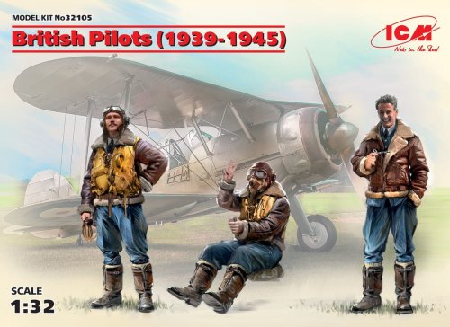 Go to product ICM 32105 - 1:32 British Pilots (1939-1945)