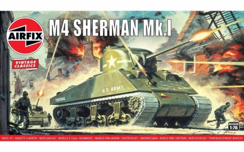 Go to product AIRFIX 01303V - 1:76 Sherman M4 Mk I