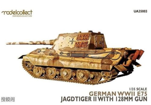 Go to product MODELCOLLECT UA35003 - 1:35 German E75 Jagdtiger II