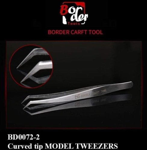 Go to product BORDER BD0072-2 - HG Long Bend Model Tweezers