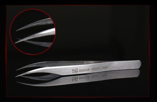 Go to product BORDER BD0072-1 - HG Curved Tip Model Tweezers