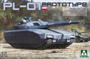 TAKOM 2127 - 1:35 PL-01 Prototype Polish Light Tank