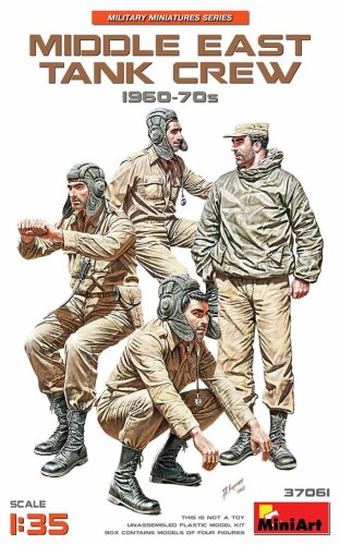 Go to product MINIART 37061 - 1:35 Middle East tank crew 1960-70s