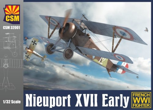 Go to product COPPER STATE MODELS CSM 32001 - 1:32 Nieuport XVII Early