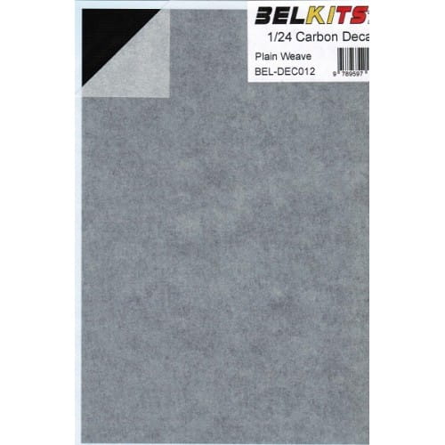 Go to product BELKITS DEC012 - 1:24 Carbon Decal Plain Weave