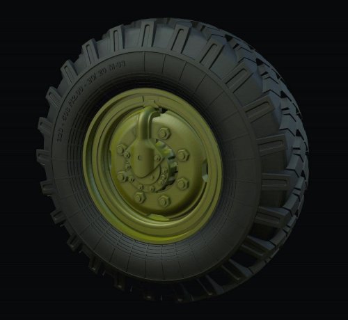 Go to product PANZERART RE35-535 - 1:35 ZiL-131 Road wheels