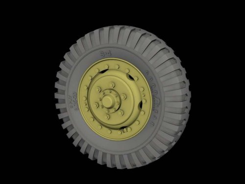 Go to product PANZERART RE35-524 - 1:35 Front Road wheels for M3 Half Track (Goodyear)
