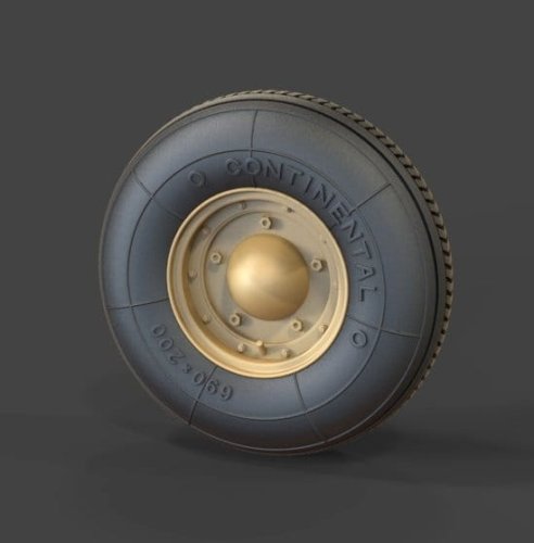 Go to product PANZERART RE35-396 - 1:35 VW Kubelwagen ballon road wheels (Continental)