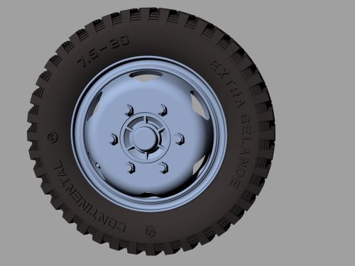 Go to product PANZERART RE35-374 - 1:35 Opel Blitz Road Wheels Early (Gelande Pattern)